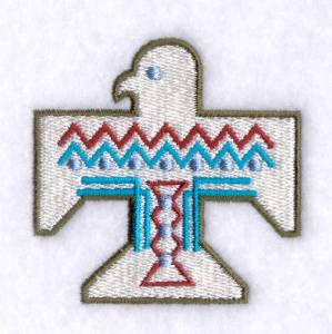 Picture of T-Bird Machine Embroidery Design