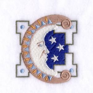 Picture of Southern Moon Square Machine Embroidery Design