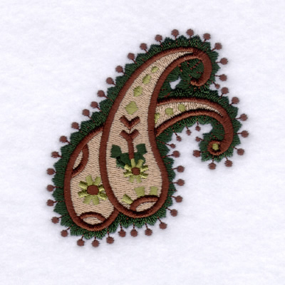 Paisley #3 - Small Machine Embroidery Design