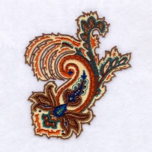 Picture of Paisley #3 - Large Machine Embroidery Design