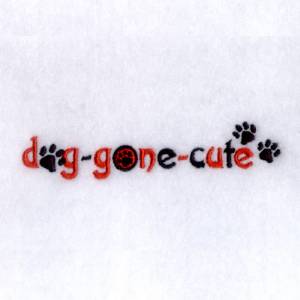 Picture of Dog-gone-cute Machine Embroidery Design