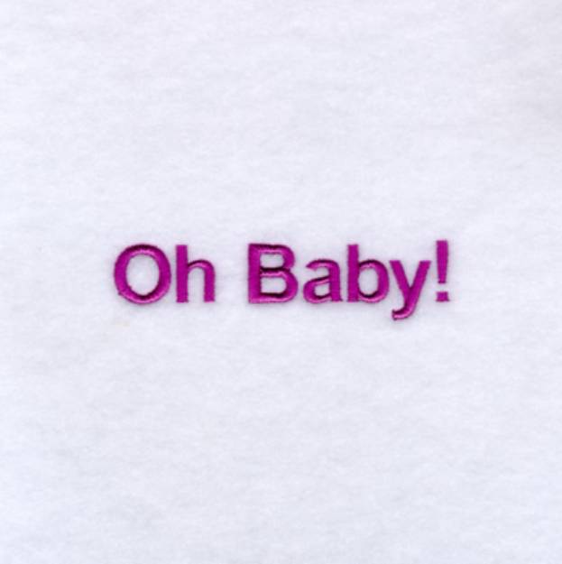Picture of Oh Baby! Machine Embroidery Design