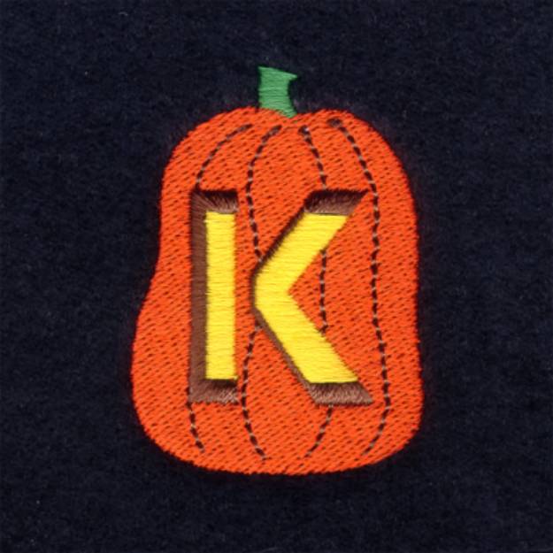 Picture of Jack-O-Lantern K Machine Embroidery Design