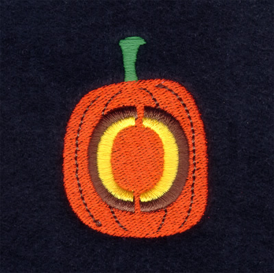 Jack-O-Lantern O Machine Embroidery Design
