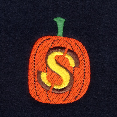 Jack-O-Lantern S Machine Embroidery Design