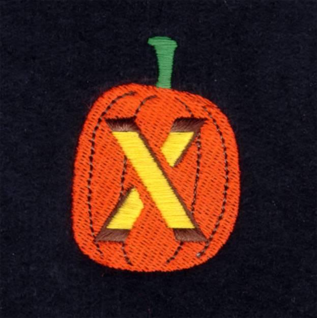 Picture of Jack-O-Lantern X Machine Embroidery Design
