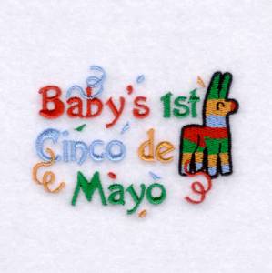 Picture of Cinco de Mayo Machine Embroidery Design