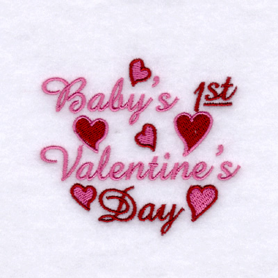 Valentines Day Machine Embroidery Design