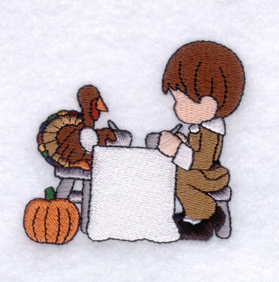 Dinner for Two Machine Embroidery Design