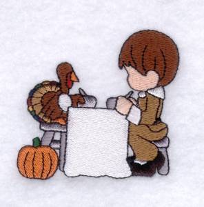 Picture of Dinner for Two Machine Embroidery Design