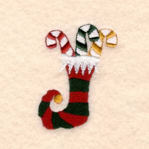 Picture of Joker Christmas Stocking Machine Embroidery Design