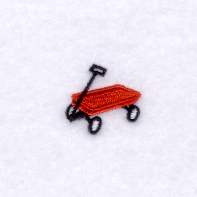 Mini Wagon Machine Embroidery Design