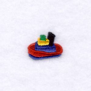 Picture of Mini Tugboat Machine Embroidery Design
