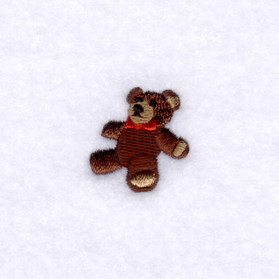 Mini Teddy Bear Machine Embroidery Design
