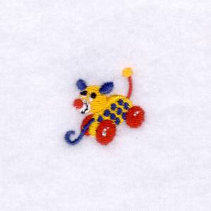 Picture of Mini Dog Pull Toy Machine Embroidery Design