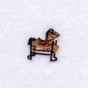 Picture of Mini Bouncing Horse Machine Embroidery Design