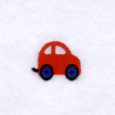 Mini Toy Car Machine Embroidery Design