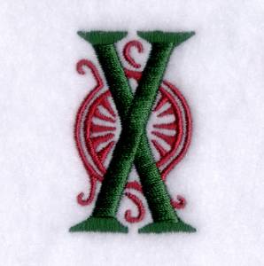 Picture of Art Deco "X" Machine Embroidery Design