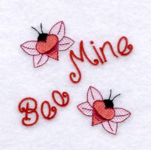 Picture of Bee Mine Machine Embroidery Design