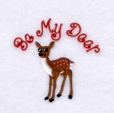 Be My Deer Machine Embroidery Design