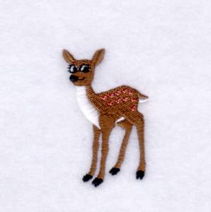 Picture of Deer Love Machine Embroidery Design