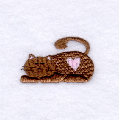 Cat Love Machine Embroidery Design