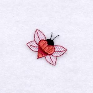 Picture of Bee Love Machine Embroidery Design