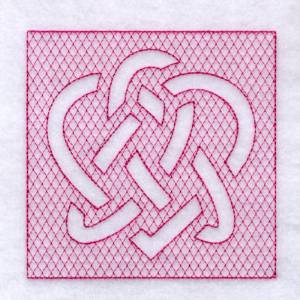 Picture of Celtic Knot Heart Machine Embroidery Design