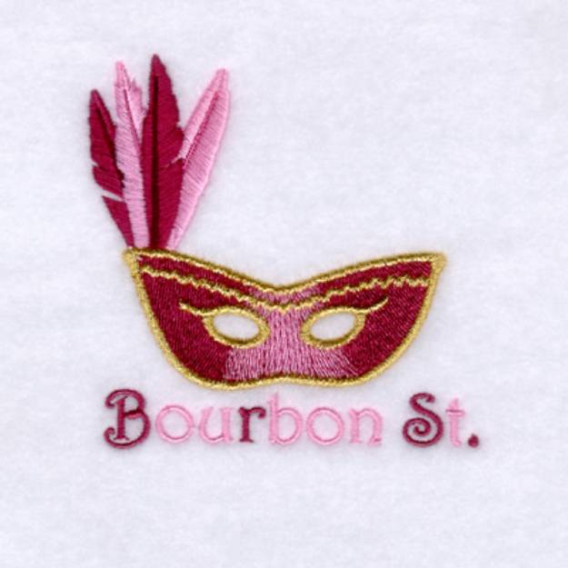 Picture of Bourbon St. Machine Embroidery Design