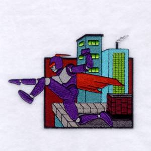 Picture of Rooftop Runner Machine Embroidery Design