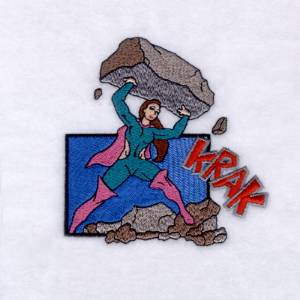 Picture of Dirty Fighting Machine Embroidery Design