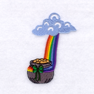 Pot of Gold Machine Embroidery Design