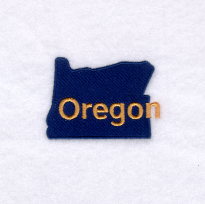 Oregon State Machine Embroidery Design