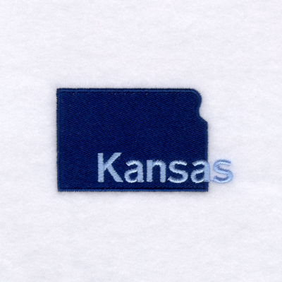 Kansas State Machine Embroidery Design