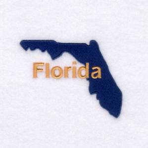 Picture of Florida State Machine Embroidery Design