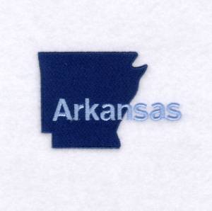 Picture of Arkansas State Machine Embroidery Design