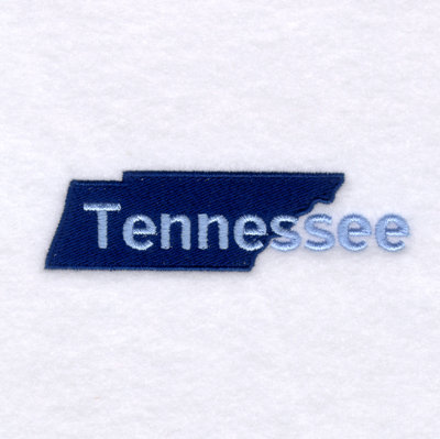 Tennessee State Machine Embroidery Design