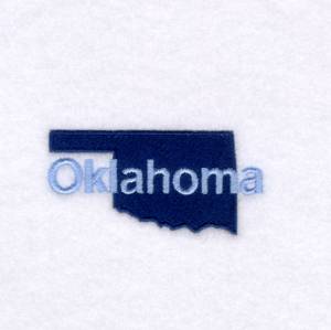 Picture of Oklahoma State Machine Embroidery Design