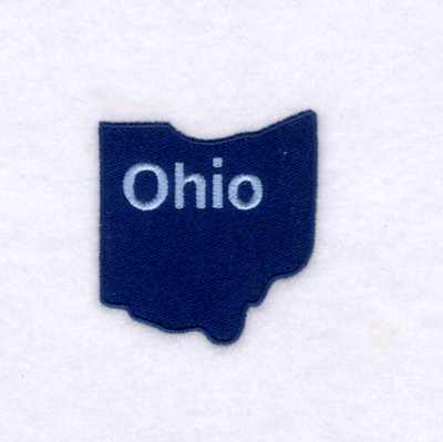 Ohio State Machine Embroidery Design