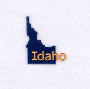 Picture of Idaho State Machine Embroidery Design