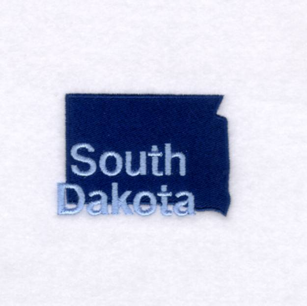 Picture of South Dakota State Machine Embroidery Design