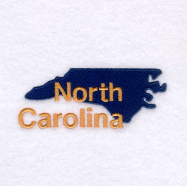 Picture of North Carolina State Machine Embroidery Design