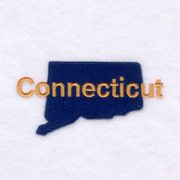Picture of Connecticut State Machine Embroidery Design