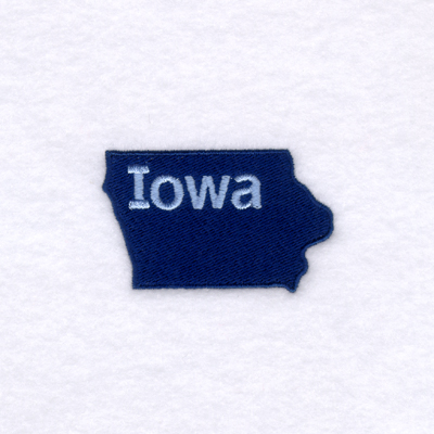 Iowa State Machine Embroidery Design