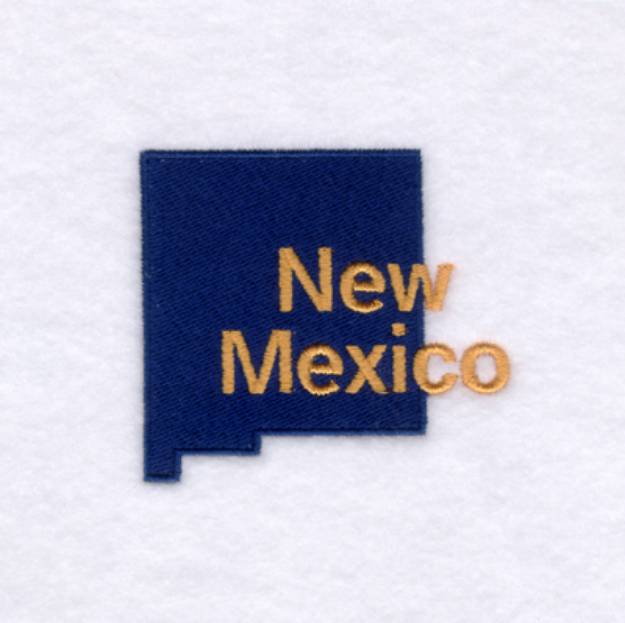 Picture of New Mexico State Machine Embroidery Design