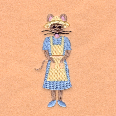 Easter Parade Mouse Machine Embroidery Design