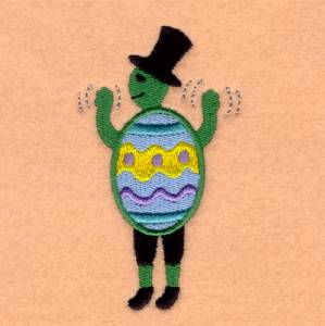 Picture of Easter Parade Turtle Machine Embroidery Design