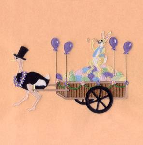 Picture of Easter Parade Float Machine Embroidery Design
