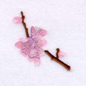 Picture of Peach Blossom Machine Embroidery Design