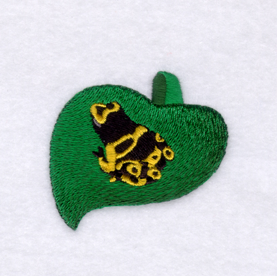 Arrow Frog Machine Embroidery Design
